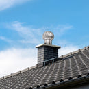 Kaminaufsatz Kugelförmig 150 mm Schornsteinabdeckung Schornsteinaufsatz STERR