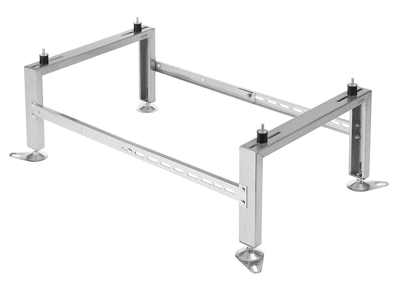 STERR - HSA500 - STERR Wärmepumpe Bodenständer mit einer Belastbarkeit von 500 kg - Klimaständer aus rostfreiem Stahl - Robustes Klimaanlage Zubehör - Einstellbar - Max. 1040x560x300 mm