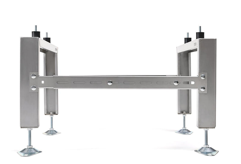 STERR - HSA500 - STERR Wärmepumpe Bodenständer mit einer Belastbarkeit von 500 kg - Klimaständer aus rostfreiem Stahl - Robustes Klimaanlage Zubehör - Einstellbar - Max. 1040x560x300 mm