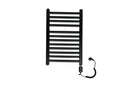 EVR9050BE - Schwarzer Elektrischer Vertikaler Heizkörper 90/50